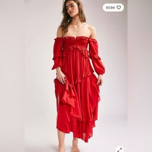 Spell Clementine Mermaid Maxi Dress